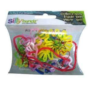  Silly Bandz Basic Fun Shapes 24 Pack Toys & Games