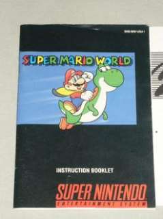 Super Mario World (Super Nintendo, 1990) 100% complete   ships QUICK 