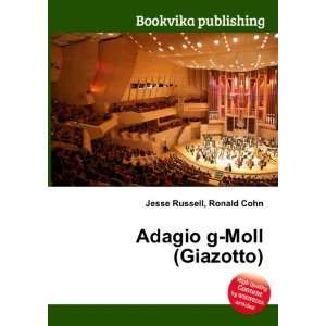  Adagio g Moll (Giazotto) Ronald Cohn Jesse Russell Books