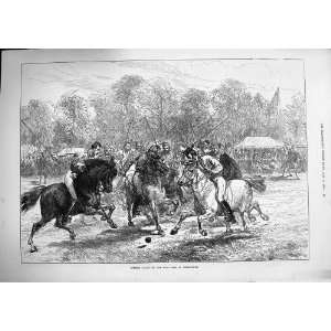  1874 Opening Match Polo Club Hurlingham Sport Horses