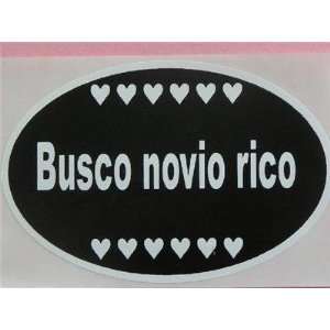  Busco Novio Rico Wants Rich Boyfriend Espanol   Sticker 