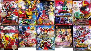 Super Sentai Combo Set 2001 Gaoranger To 2011 Gokaiger DVD BOX 
