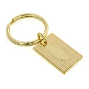 Lined key ring with central oval section with presentation box. Made 