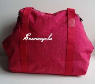 KIPLING ART Satchel Tote Shoulder Bag Brink Pink  