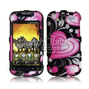  PINK FLOWER HEART DESIGN CASE + LCD SCREEN PROTECTOR for 