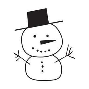   Itty Bitty Bella Blvd Unmounted Rubber Stamp Mr. Frosty; 2 Items/Order