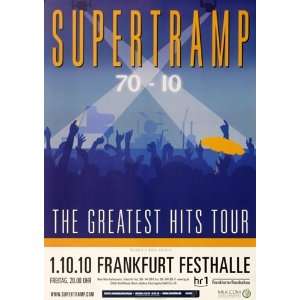  Supertramp   Greatest Hits 2010   CONCERT   POSTER from 