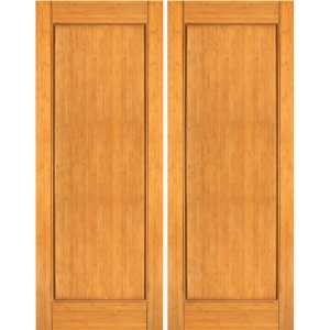  30 2 64x96 (5 4x8 0) Pair of Contemporary Interior Bamboo Doors