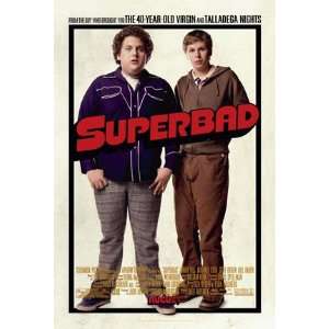  Superbad Original Movie Poster 27x40 