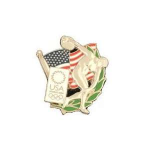  Athens Olympics 2004 Discus Thrower Pin