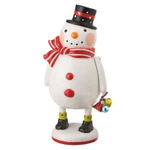  Large Whimsical Snowman Decorative Table Top Figurine 17 