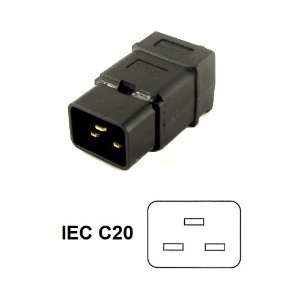  C20 Plug   IEC 60320 Power Cord Plug, C 20, 250V, 20A 