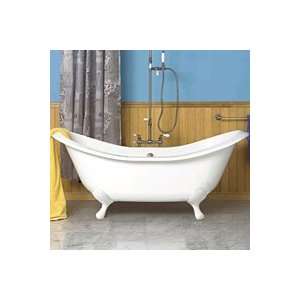  Sunrise Specialty Clawfoot Tub 858S808 5E BISCUIT Brass 