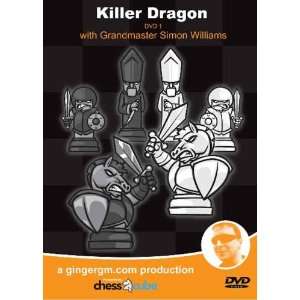   Dragon, Parts 1 & 2 GM Simon Williams Chess Video DVD Toys & Games