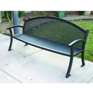  Webcoat Cachet Series 6 Ft. Bench with Back, Small Hole 11 