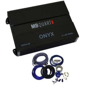  Mb Quart Onx4.60 480w RMS Onyx Series 4 channel Amplifier + Cadence 