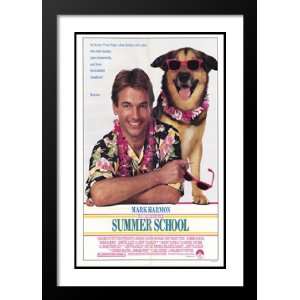  Summer School 20x26 Framed and Double Matted Movie Poster 