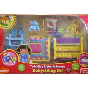   Babysitting Set w Lights & Sounds (2007 Mattel Canada) Toys & Games