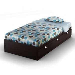  South Shore Cakao Twin Size Mates Bed Box