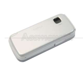   Housing Cover Case + Stylus Pen For Nokia 5230 White + Tools  