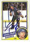 LINDY RUFF Buffalo Sabres 1988 Vintage Away Jersey XXL  