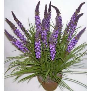  24 Silk Torch Flower and Wild Grass (purple)