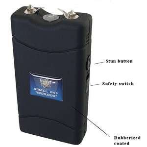 7,500,000 Volt Stun Gun Rechargeable with Life Time Warranty  