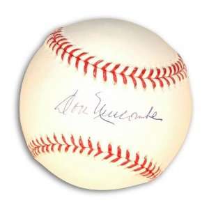  Autographed Don Newcombe Baseball