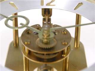 Bulle Type Kundo Mantel Clock Under Dome  