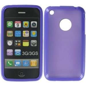  Purple TPU Silicone Trim w/Windowed Case for Apple iPhone 