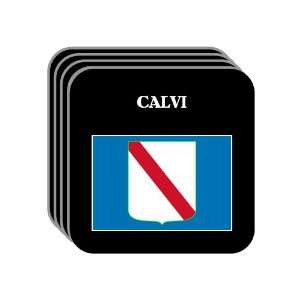  Italy Region, Campania   CALVI Set of 4 Mini Mousepad 