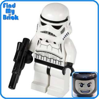 SW183 Lego Star Wars Stormtrooper Minifigure with Face Pattern 9489 MG 