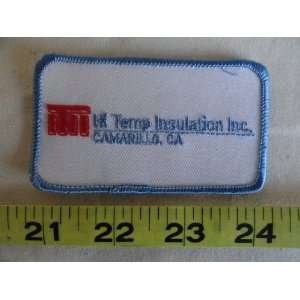    Hi Temp Insulation Inc. Camarillo CA Patch 