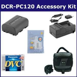 Sony DCR PC120 Camcorder Accessory Kit includes DVTAPE Tape/ Media 
