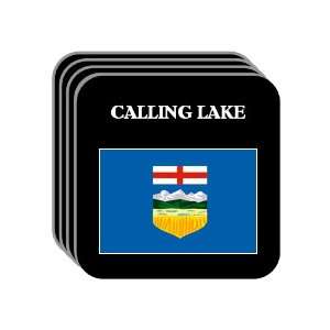  Alberta   CALLING LAKE Set of 4 Mini Mousepad Coasters 