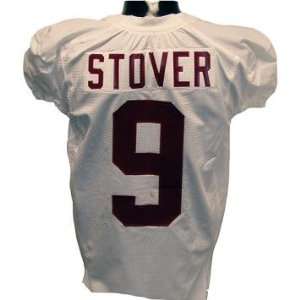  Nikita Stover #9 Alabama 2007 08 Game Used White Jersey w 