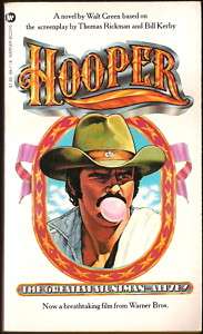Burt Reynolds HOOPER paperback Movie Tie In  