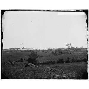   Distant view of the camp of the 13th New York Cavalry