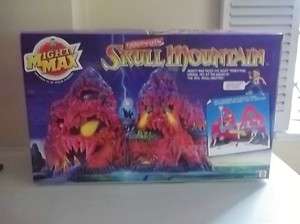 1993 RARE MIGHTY MAX TRAPPED IN SKULL MOUNTAIN NEW NRFB MIB PLAYSET 