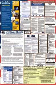 Maryland/Federal Combination Labor Law Posters includes the NEW NLRA 