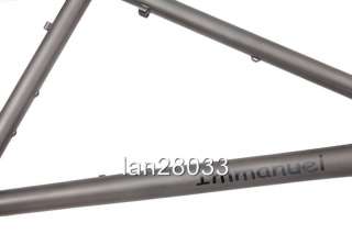   /Mountain bike frame XC/Ti/14~22 1450g Double butted,in Matte  