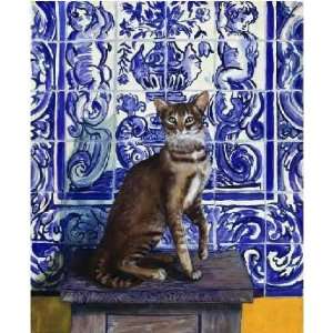  Cat of Portugal by Isy Ochoa. Size 13.13 X 16.00 Art 