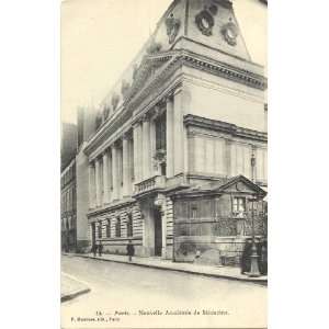 1900 Vintage Postcard New Academy of Medicine   Paris 