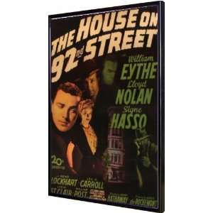  House on 92nd Street 11x17 Framed Poster