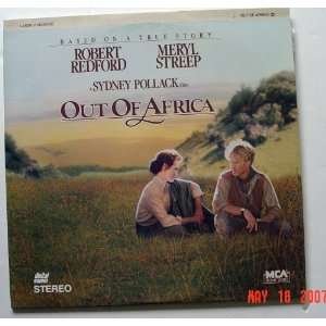  Out of Africa Redford Streep Laser Disc 