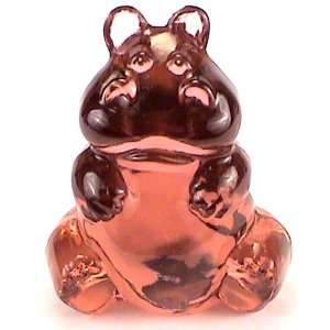  Fenton Glassware, #5063PJ Madras Hippo