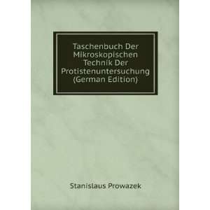   (German Edition) (9785877576339) Stanislaus Prowazek Books