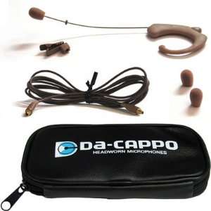  Da Cappo DA12BC Earset Micro Microphone   Coffee /  45 dB 