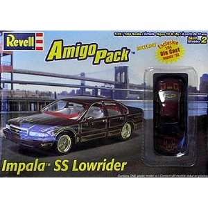    Impala SS Lowrider Model Kit with Diecast Car Revell Toys & Games