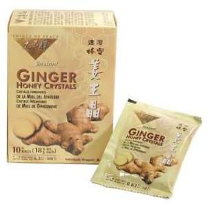  Instant Ginger Honey Crystals, 10 Bags Health & Personal 